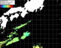ひまわり人工衛星:黒潮域,13:59JST,1時間合成画像