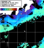 ひまわり人工衛星:神奈川県近海,16:59JST,1時間合成画像