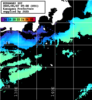 ひまわり人工衛星:神奈川県近海,18:59JST,1時間合成画像
