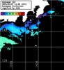 ひまわり人工衛星:神奈川県近海,23:59JST,1時間合成画像