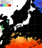ひまわり人工衛星:日本全域,22:59JST,1時間合成画像