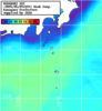 NOAA人工衛星画像:神奈川県近海, 1週間合成画像(2025/05/03～2025/05/09UTC)