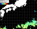 ひまわり人工衛星:黒潮域,14:59JST,1時間合成画像