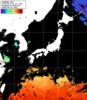 ひまわり人工衛星:日本全域,00:59JST,1時間合成画像