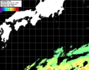 ひまわり人工衛星:黒潮域,23:59JST,1時間合成画像