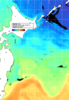 NOAA人工衛星画像:親潮域, 1日合成画像(2025/05/14UTC)