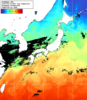 NOAA人工衛星画像:日本全域, 1日合成画像(2025/05/15UTC)