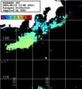 ひまわり人工衛星:神奈川県近海,22:59JST,1時間合成画像
