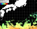 ひまわり人工衛星:黒潮域,19:59JST,1時間合成画像