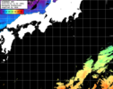 ひまわり人工衛星:黒潮域,20:59JST,1時間合成画像