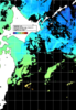 NOAA人工衛星画像:親潮域, 1日合成画像(2025/05/22UTC)