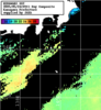 NOAA人工衛星画像:神奈川県近海, 1日合成画像(2025/05/24UTC)