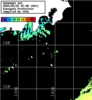 ひまわり人工衛星:神奈川県近海,16:59JST,1時間合成画像