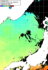 NOAA人工衛星画像:日本海, 1日合成画像(2025/05/25UTC)